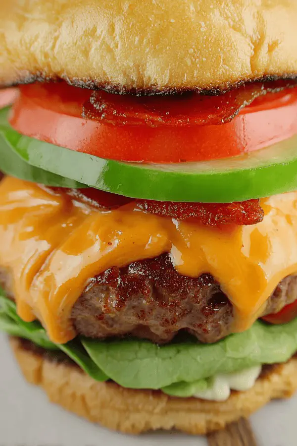 Twice-Cheddar Double Burger