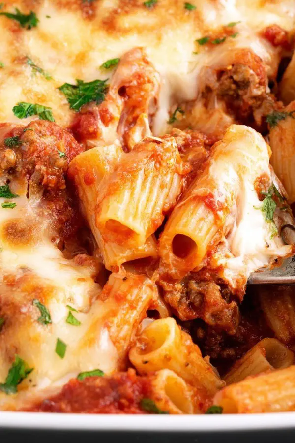 Twisted Baked Rigatoni
