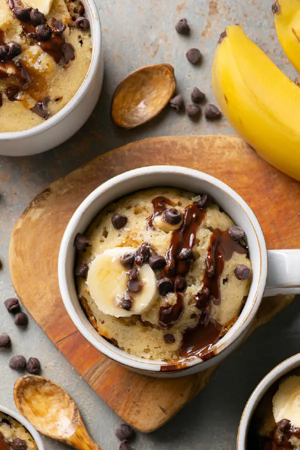 Twisted Banana Mug Cake