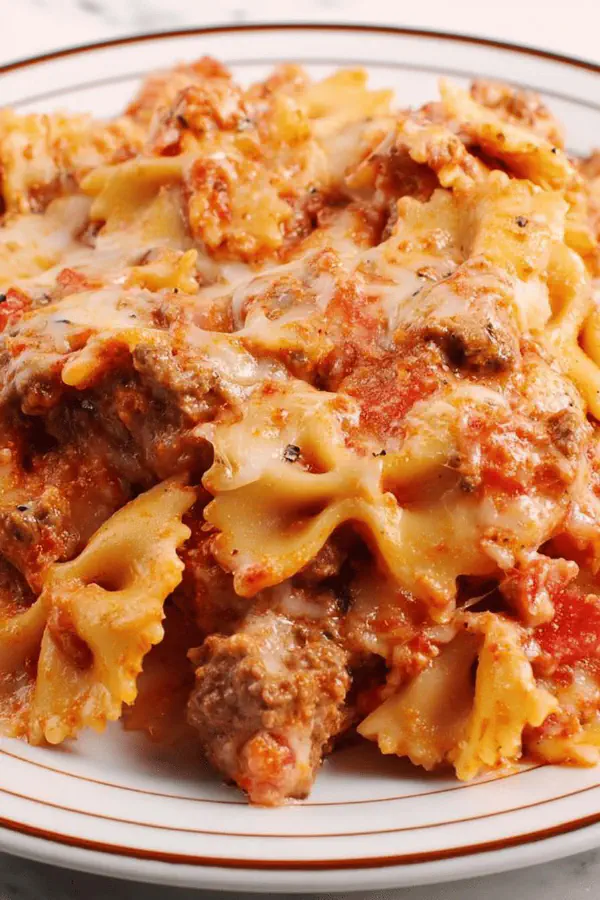 Twisted Bowtie Lasagna