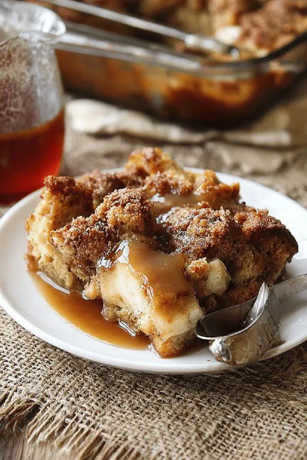 Twisted Bread Pudding