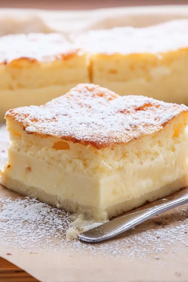 Twisted Magic Custard Cake