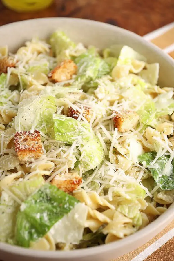 Twisted Pasta Caesar Salad