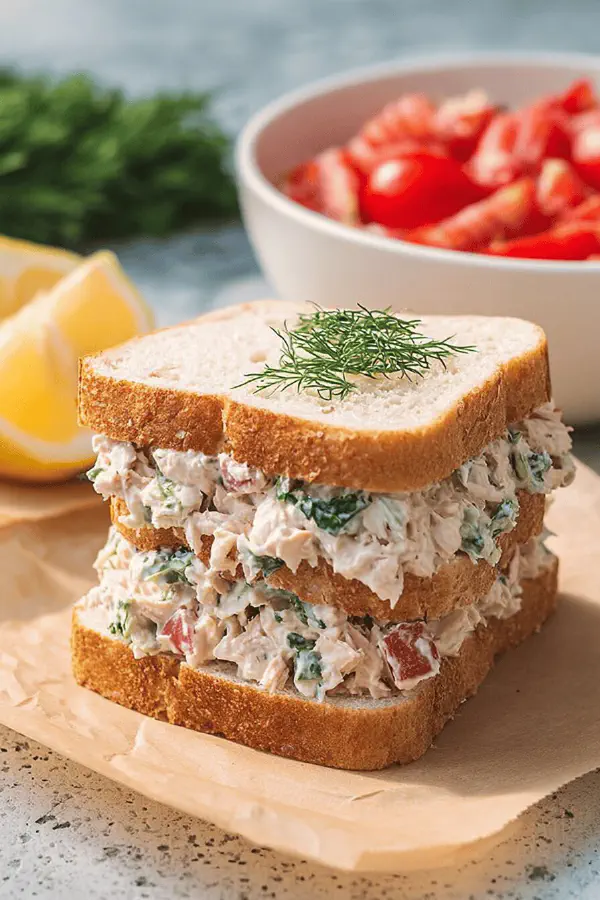 Twisted Tuna Salad Sandwich