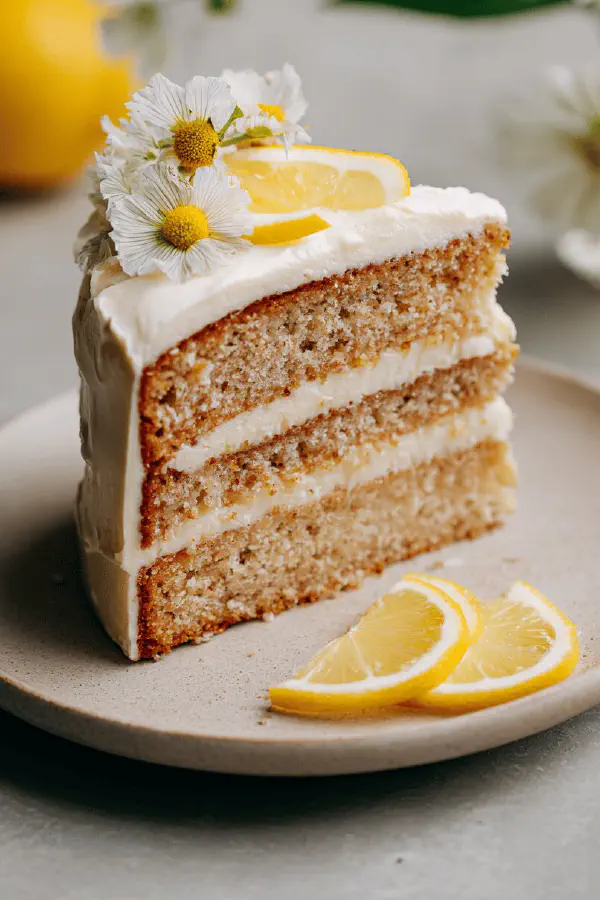 Vanilla Almond Cake GF