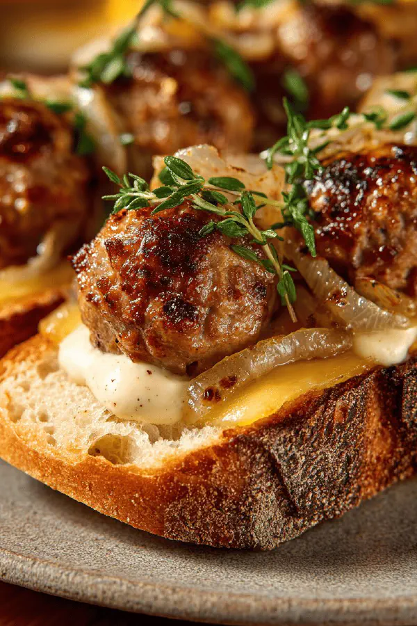 Veal Meatball Sub Twist