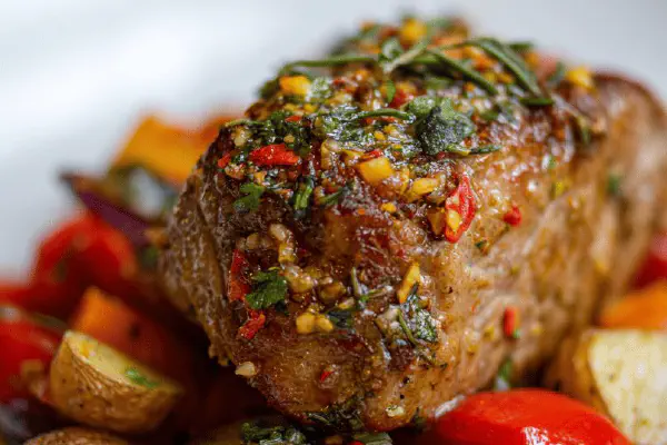 Roasted Strawberry Eton Mess