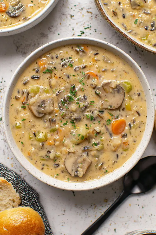 Velvety Wild Grain Soup