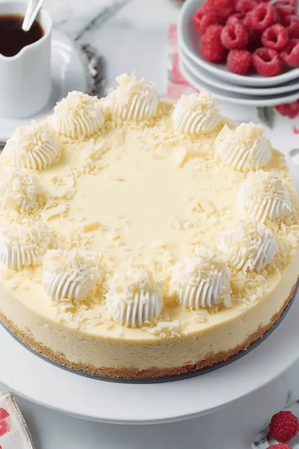 Twist White Chocolate Cheesecake