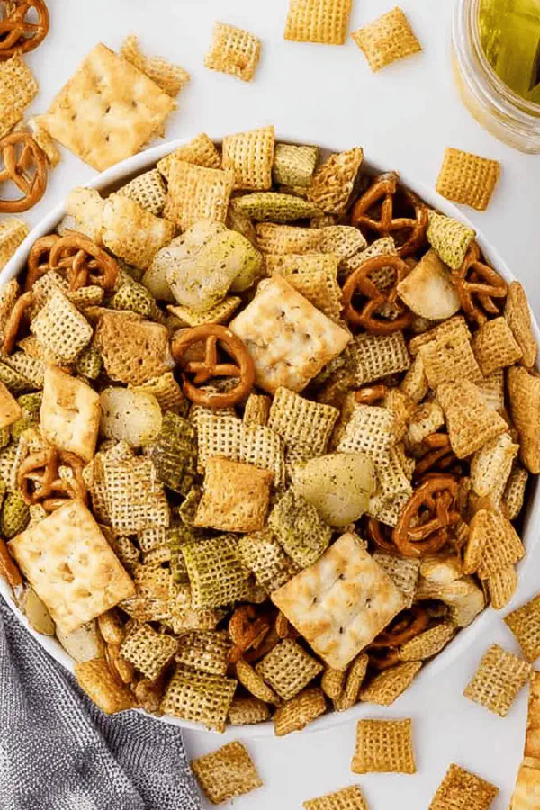 Zesty Dill Pickle Snack Mix